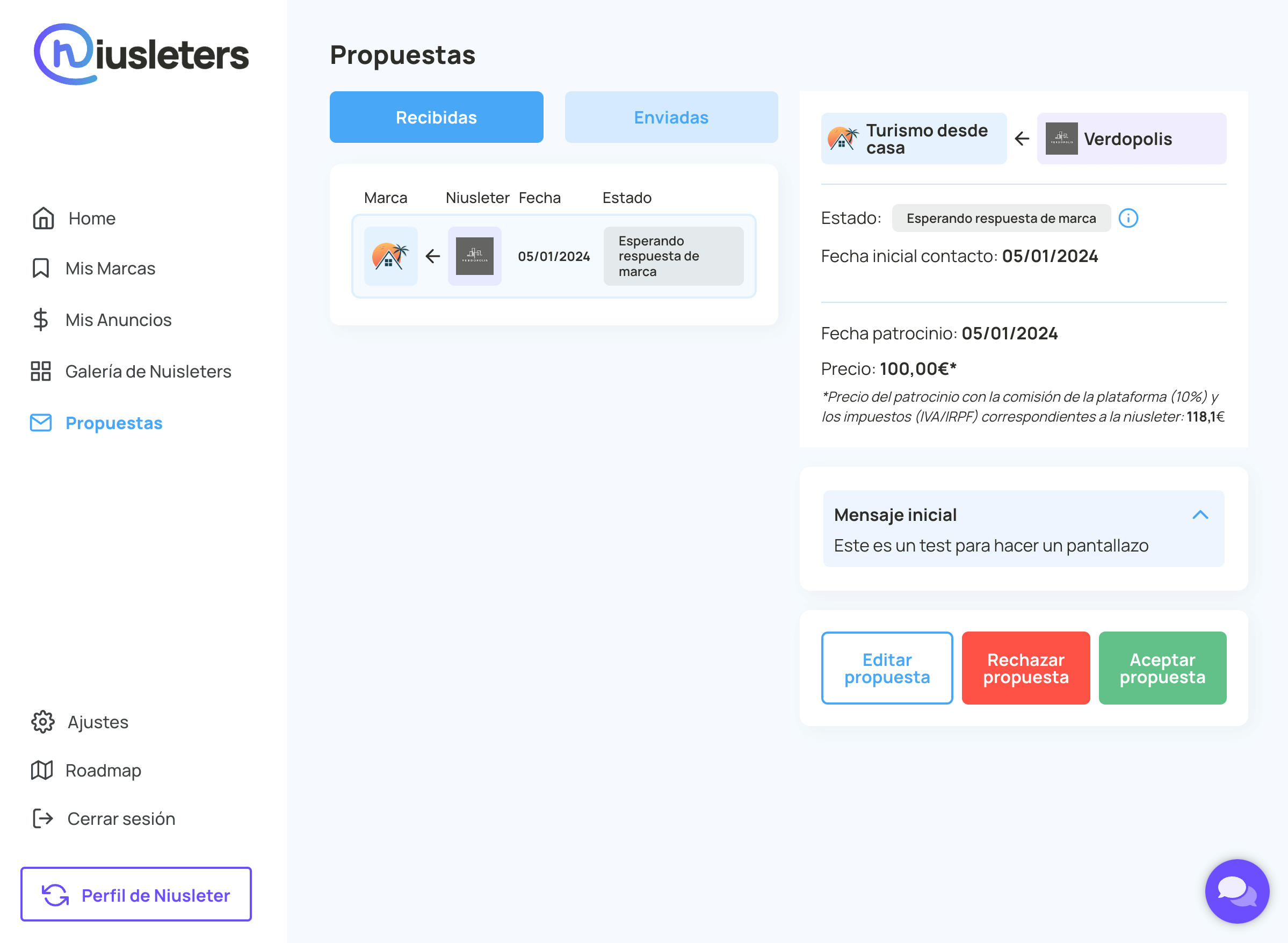 Cierra el acuerdo y paga a través de la plataforma